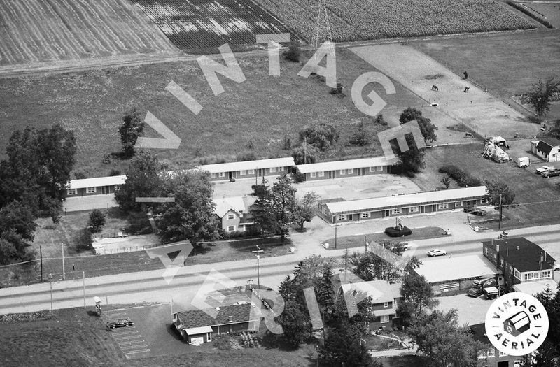 Shiawassee House Motel - 1984 Aerial